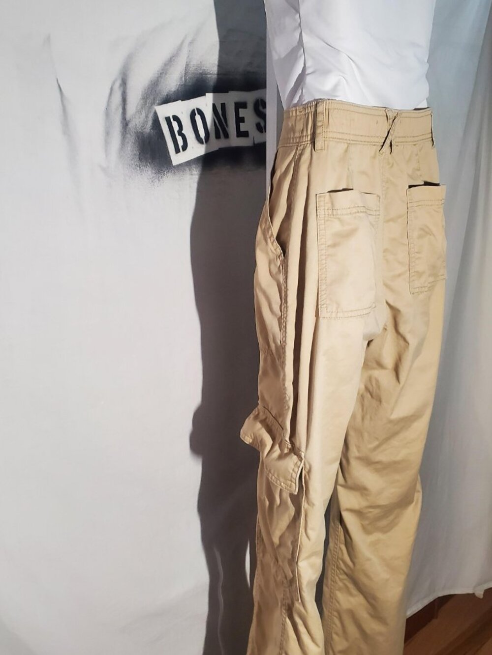 Abercrombie & Fitch relaxed utility cargo pants in tan Women's sz 2short/26w - Picture 14 of 16